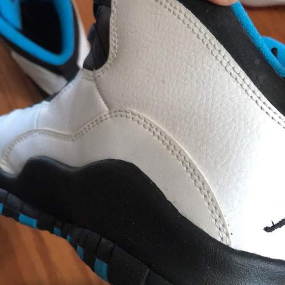 Jordan 10 Powder Blue (GS) - Picture 8 of 14